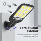 Lámpara Solar LED de Alta Potencia | Iluminación Exterior sin Cables ni Facturas de Energía